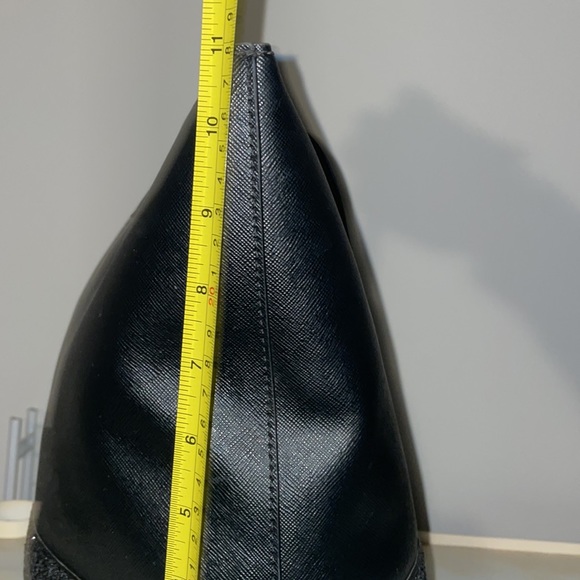 Kate Spade Black Greta Court Glitter Shoulder Tote Bag - Picture 8 of 10